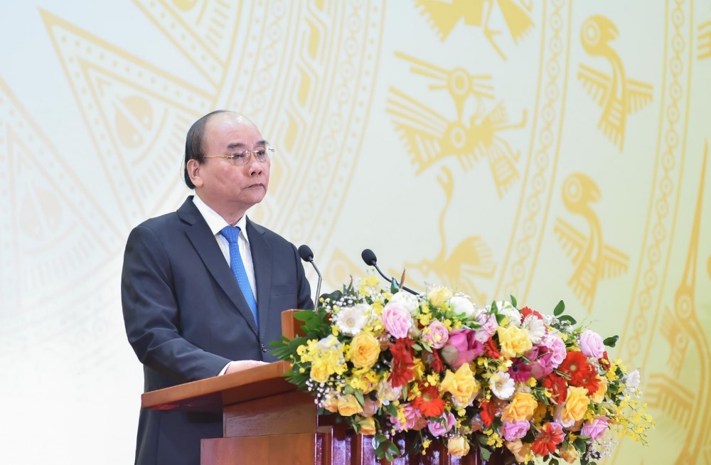 Chủ tịch nước Nguyễn Xuân Phúc phát biểu tại lễ kỷ niệm Chủ tịch nước Nguyễn Xuân Phúc phát biểu tại lễ kỷ niệm