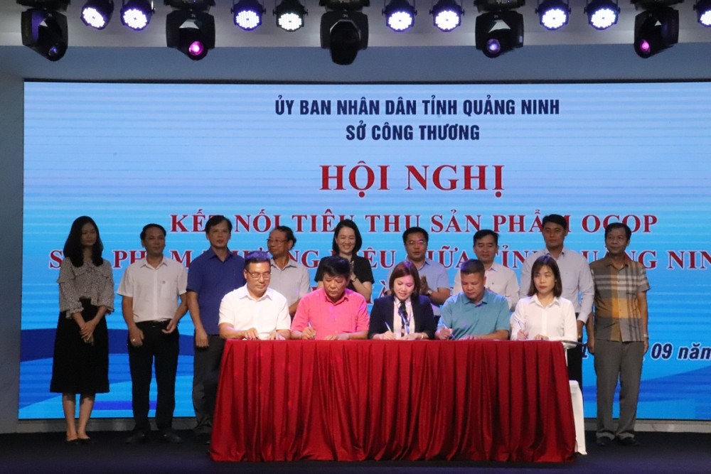Quảng Ninh tổ chức kết nối tiêu thụ sản phẩm OCOP Quảng Ninh tổ chức kết nối tiêu thụ sản phẩm OCOP