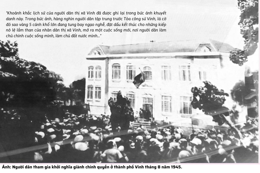 Khoảnh khắc giành chính quyền về tay nhân dân qua bức ảnh lịch sử Khoảnh khắc giành chính quyền về tay nhân dân qua bức ảnh lịch sử