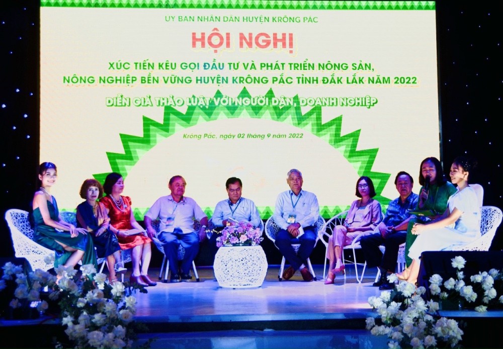 Đắk Lắk: Kết nối đầu tư phát triển nông nghiệp huyện Krông Pắk Đắk Lắk: Kết nối đầu tư phát triển nông nghiệp huyện Krông Pắk