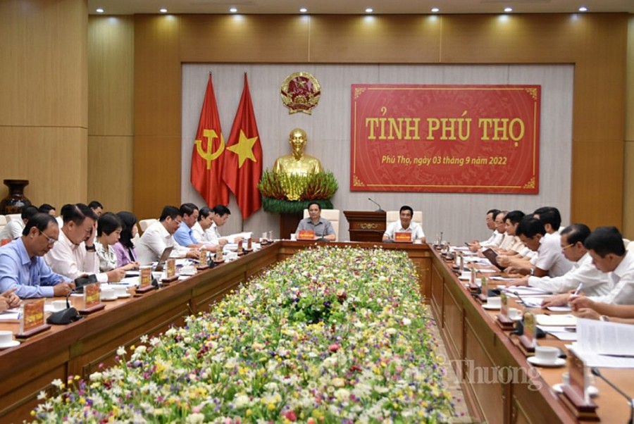 Thủ tướng Phạm Minh Chính làm việc với các lãnh đạo chủ chốt tỉnh Phú Thọ Thủ tướng Phạm Minh Chính làm việc với các lãnh đạo chủ chốt tỉnh Phú Thọ