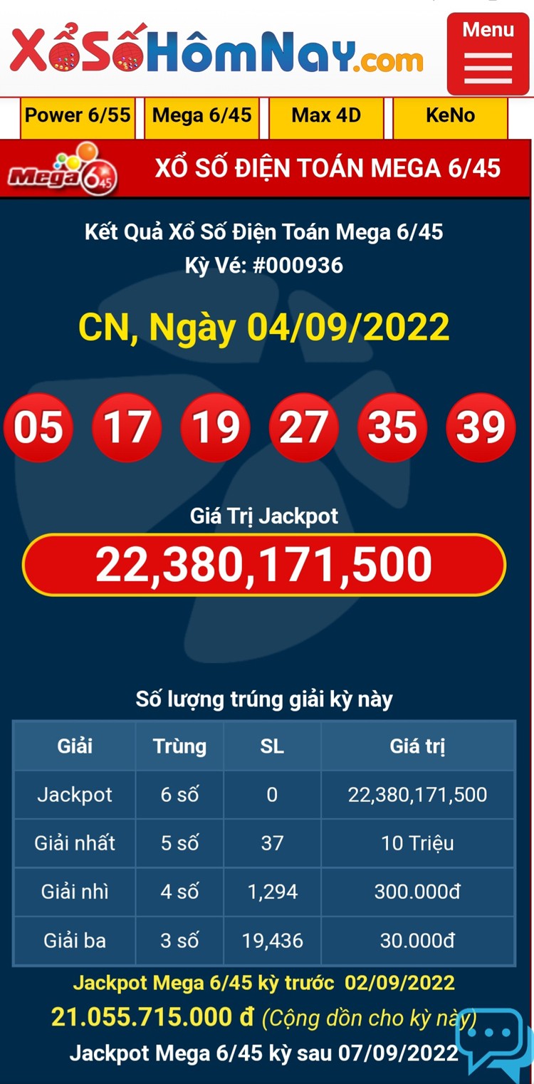 Kết quả xổ số hôm nay 4/9: Kết quả xổ số nhanh toàn quốc Kết quả xổ số hôm nay 4/9: Kết quả xổ số nhanh toàn quốc