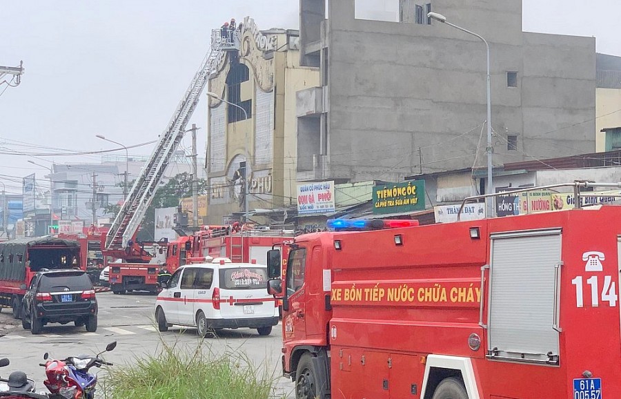 Khởi tố vụ án hình sự vụ cháy quán karaoke An Phú làm làm 32 người chết