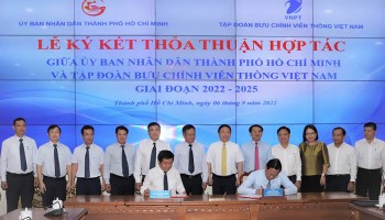 TP. Hồ Chí Minh và VNPT ký kết hợp tác về chuyển đổi số