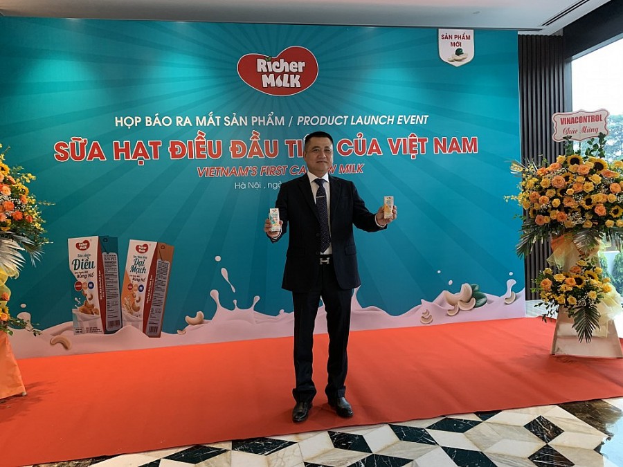 Sản phẩm sữa hạt điều Richer Milk chính thức ra mắt thị trường Sản phẩm sữa hạt điều Richer Milk chính thức ra mắt thị trường