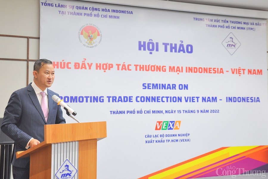 Thúc đẩy hợp tác thương mại Indonesia - Việt Nam Thúc đẩy hợp tác thương mại Indonesia Việt Nam