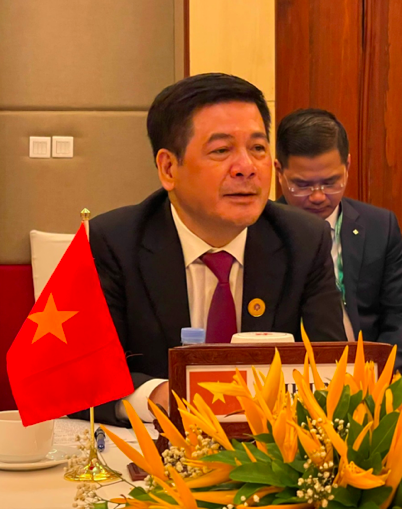 Bộ trưởng Nguyễn Hồng Diên tại hội đàm Bộ trưởng Nguyễn Hồng Diên tại hội đàm