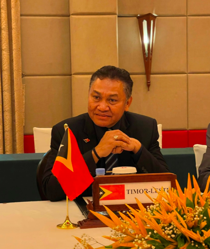Bộ trưởng Jose Lucas Da Silva tại hội đàm Bộ trưởng Jose Lucas Da Silva tại hội đàm