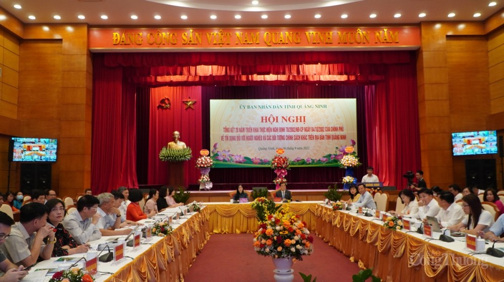Quảng Ninh tổ chức Tổng kết 20 năm triển khai chính sách tín dụng ưu đãi đối với người nghèo và các đối tượng chính sách