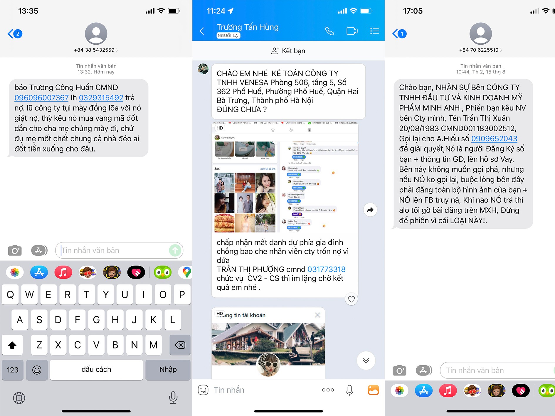 “Ác mộng” những cuộc gọi đòi nợ “Ác mộng” những cuộc gọi đòi nợ