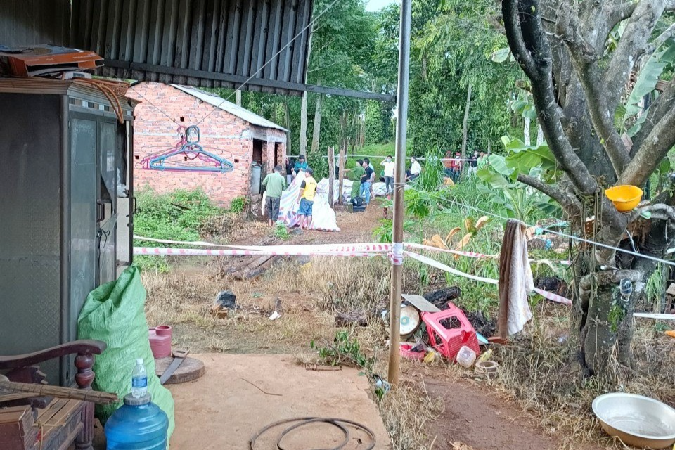 Địa điểm xảy ra vụ việc giết người đốt xác phi tang tại huyện Đắk Song. (Ảnh: Đ.K) Địa điểm xảy ra vụ việc giết người đốt xác phi tang tại huyện Đắk Song. (Ảnh: Đ.K)