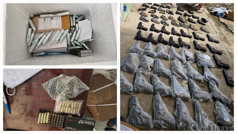 Kiên Giang: Khởi tố vụ án chế tạo, mua bán vũ khí quy mô lớn Kiên Giang: Khởi tố vụ án chế tạo, mua bán vũ khí quy mô lớn