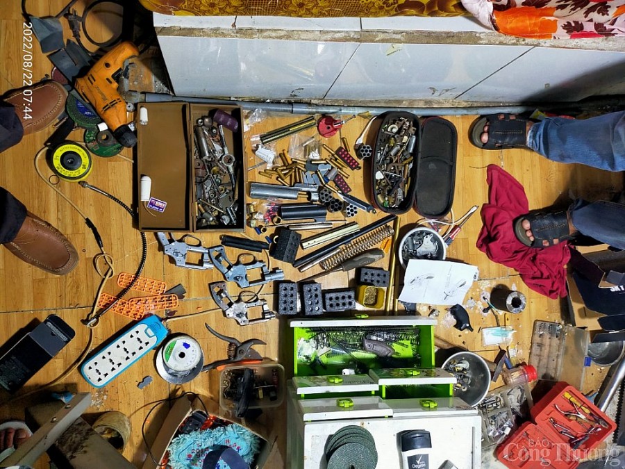 Kiên Giang: Khởi tố vụ án chế tạo, mua bán vũ khí quy mô lớn Kiên Giang: Khởi tố vụ án chế tạo, mua bán vũ khí quy mô lớn