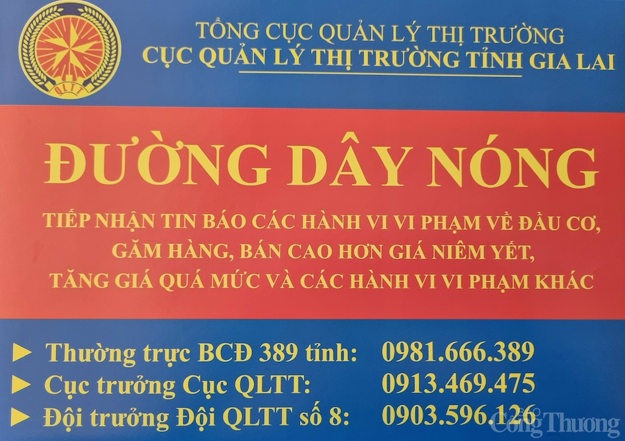 Gia Lai: Tăng cường kiểm tra, giám sát hoạt động kinh doanh xăng dầu
