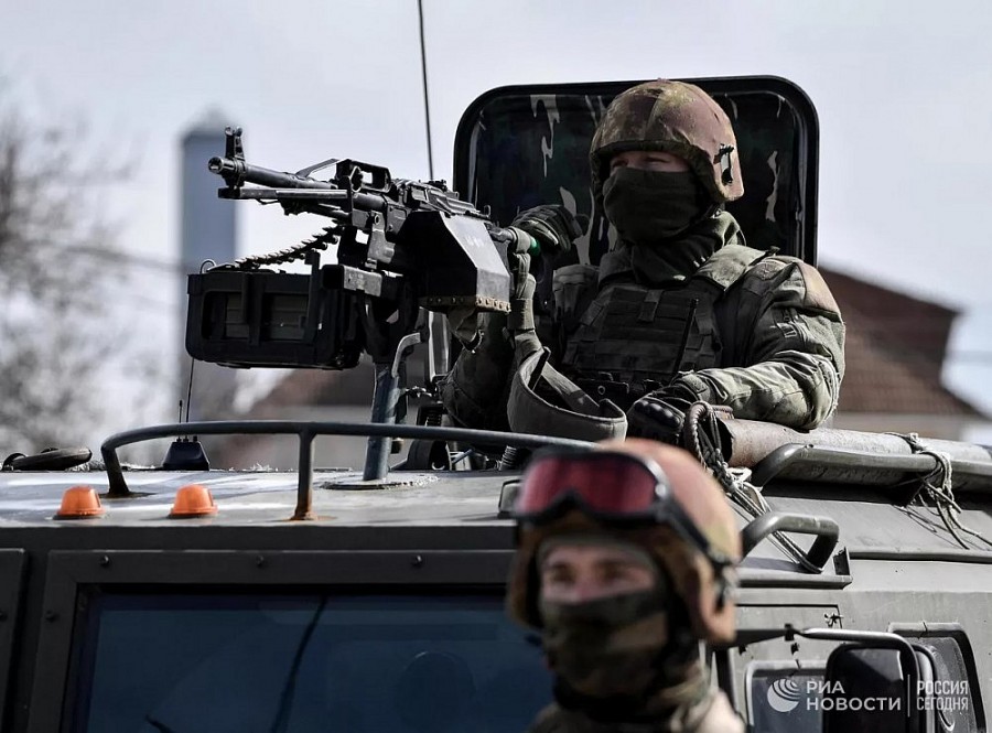 Quân nhân Nga ở Kherson Quân nhân Nga ở Kherson