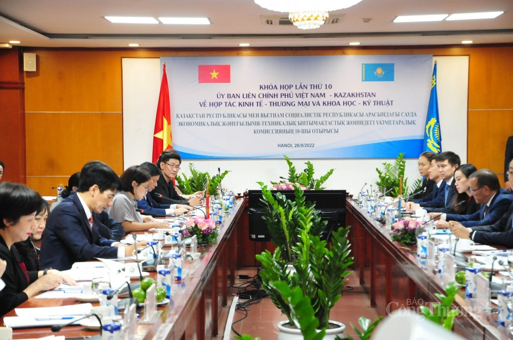Khoá họp lần thứ 10 Uỷ ban liên Chính phủ Việt Nam – Kazakhstan về hợp tác kinh tế - thương mại và khoa học – kỹ thuật Khoá họp lần thứ 10 Uỷ ban liên Chính phủ Việt Nam – Kazakhstan về hợp tác kinh tế - thương mại và khoa học – kỹ thuật