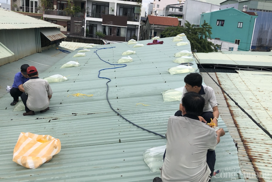 Đà Nẵng: Tiểu thương các chợ đóng quầy chống bão số 4, siêu thị hàng hóa tràn đầy Đà Nẵng: Tiểu thương các chợ đóng quầy chống bão số 4, siêu thị hàng hóa tràn đầy