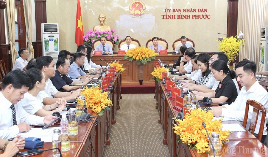 Bình Phước đẩy mạnh xúc tiến đầu tư với doanh nghiệp Đài Loan