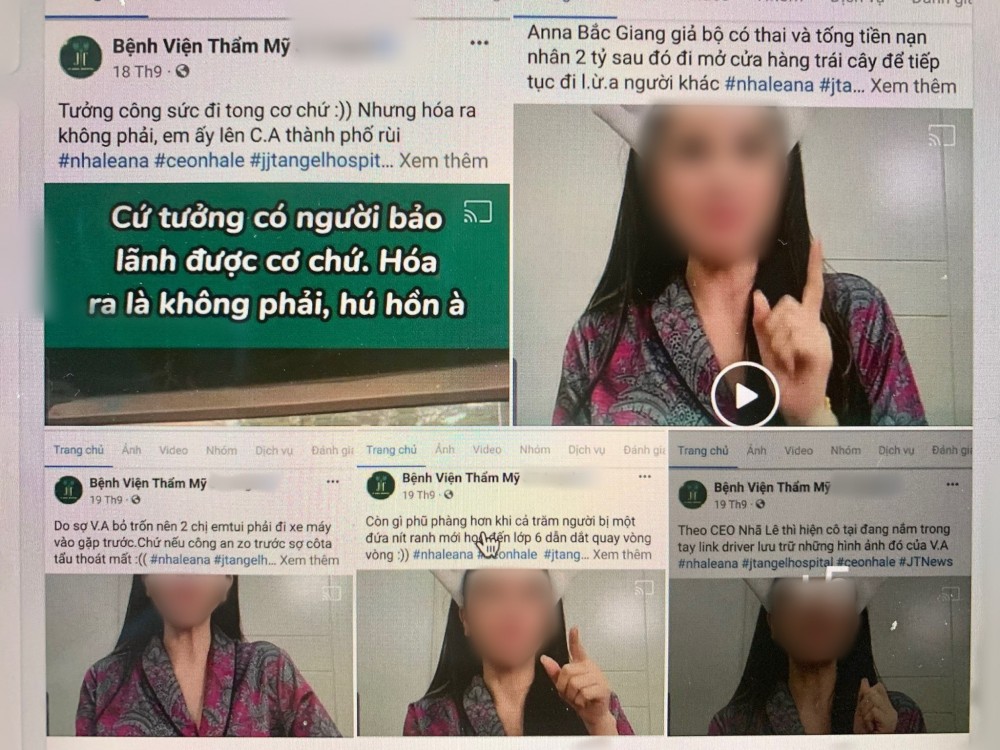 Anna Bắc Giang, Tina Duong tuyên bố “đáp trả” người tố cáo cô lừa đảo 17 tỷ đồng