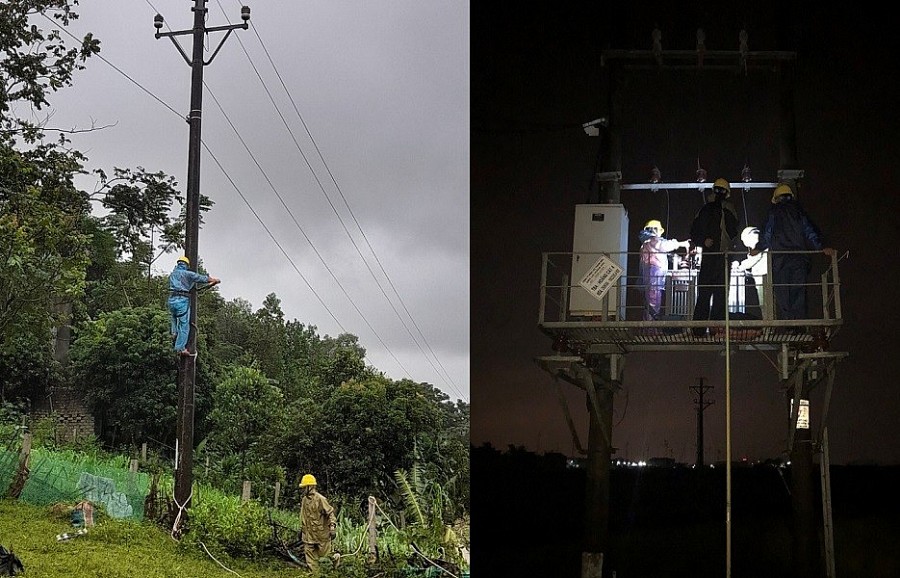 Điện lực Thanh Hóa khắc phục thiệt hại sau mưa lũ, đảm bảo cấp điện an toàn, ổn định Điện lực Thanh Hóa khắc phục thiệt hại sau mưa lũ, đảm bảo cấp điện an toàn, ổn định
