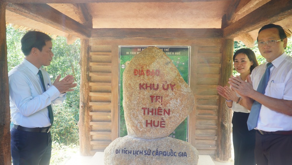 Thừa Thiên Huế: Địa đạo Khu uỷ Trị Thiên là “địa chỉ đỏ” cho vùng đất nhiều sứ mệnh lịch sử