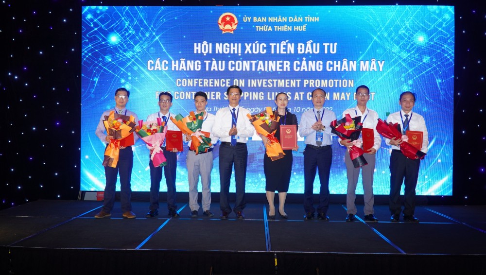 Thừa Thiên Huế: Xúc tiến đầu tư các hãng tàu container cảng Chân Mây Thừa Thiên Huế: Xúc tiến đầu tư các hãng tàu container cảng Chân Mây