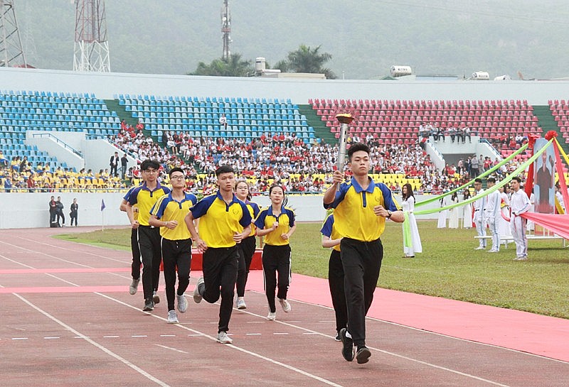 Ngày 9/10/1983, tại Hà Nội đã khai mạc Hội khoẻ Phù Đổng toàn quốc lần thứ nhất (ảnh minh họa) Ngày 9/10/1983, tại Hà Nội đã khai mạc Hội khoẻ Phù Đổng toàn quốc lần thứ nhất (ảnh minh họa)