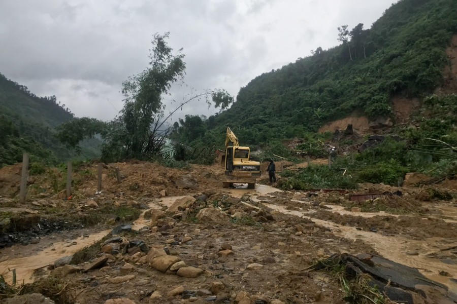 Quảng Ngãi: Nỗ lực tìm kiếm kỹ sư mất tích ở vụ sạt lở thủy điện Kà Tinh
