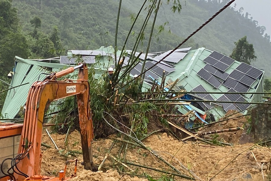 Quảng Ngãi: Nỗ lực tìm kiếm kỹ sư mất tích ở vụ sạt lở thủy điện Kà Tinh