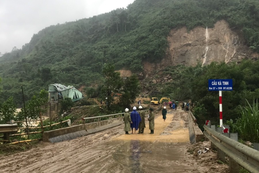 Quảng Ngãi: Nỗ lực tìm kiếm kỹ sư mất tích ở vụ sạt lở thủy điện Kà Tinh