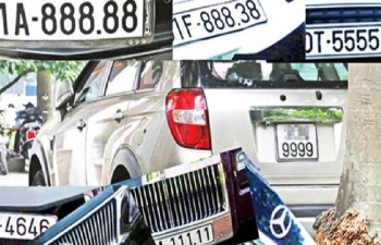 Thí điểm đấu giá biển số ô tô: Vướng mắc ở giá khởi điểm