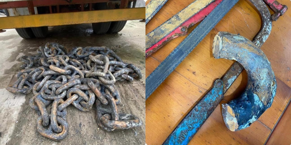 Đà Nẵng: Tạm giữ hai đối tượng nghi trộm xích neo tàu thuyền trị giá 600 triệu đồng của ngư dân