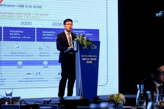 Ông Eric Guo, Giám đốc Giải pháp không dây của Huawei Việt Nam Ông Eric Guo, Giám đốc Giải pháp không dây của Huawei Việt Nam 