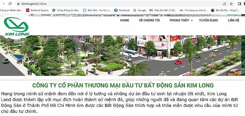 Trang web của Kim Long Land Trang web của Kim Long Land