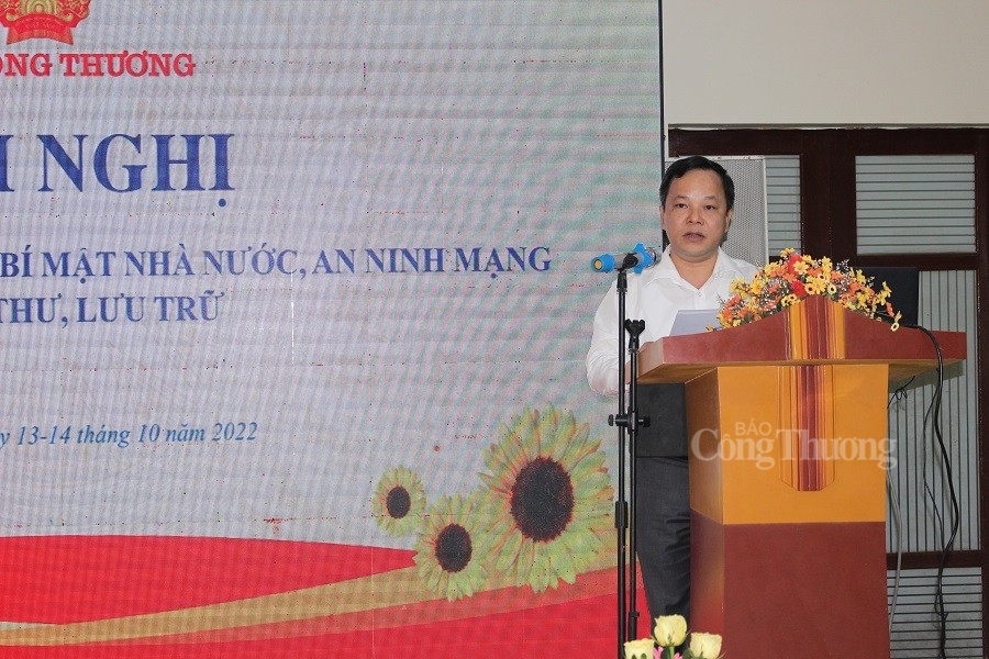 Hội nghị tập huấn công tác bảo vệ bí mật nhà nước, an ninh mạng và văn thư năm 2022 Hội nghị tập huấn công tác bảo vệ bí mật nhà nước, an ninh mạng và văn thư năm 2022
