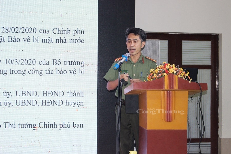 Hội nghị tập huấn công tác bảo vệ bí mật nhà nước, an ninh mạng và văn thư năm 2022 Hội nghị tập huấn công tác bảo vệ bí mật nhà nước, an ninh mạng và văn thư năm 2022