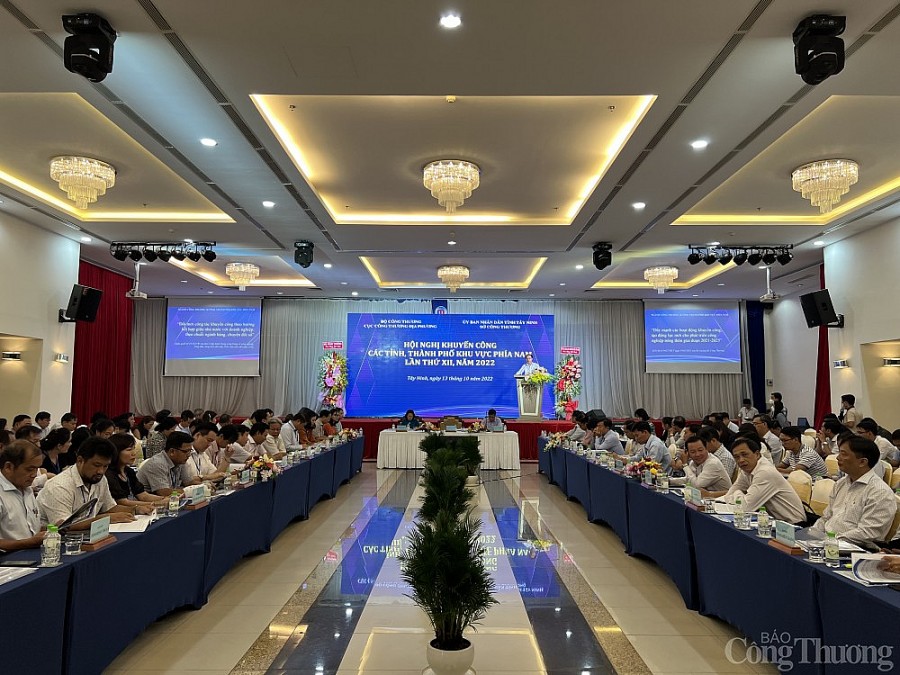 Hội nghị khuyến công các tỉnh, thành phố khu vực phía Nam: Đổi mới, đẩy mạnh hoạt động khuyến công Hội nghị khuyến công các tỉnh, thành phố khu vực phía Nam: Đổi mới, đẩy mạnh hoạt động khuyến công