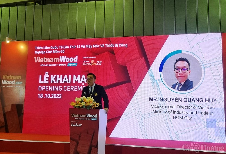 VietnamWood 2022: Góp phần phát triển toàn diện cho ngành chế biến gỗ. VietnamWood 2022: Góp phần phát triển toàn diện cho ngành chế biến gỗ.