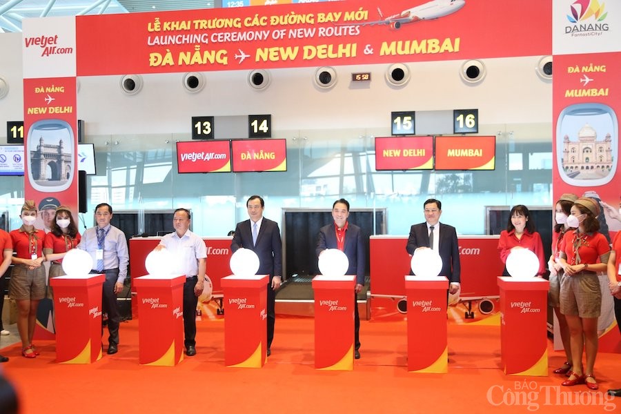 Đà Nẵng chính thức có đường bay trực tiếp đến New Delhi và Mumbai (Ấn Độ) Đà Nẵng chính thức có đường bay trực tiếp đến New Delhi và Mumbai (Ấn Độ)