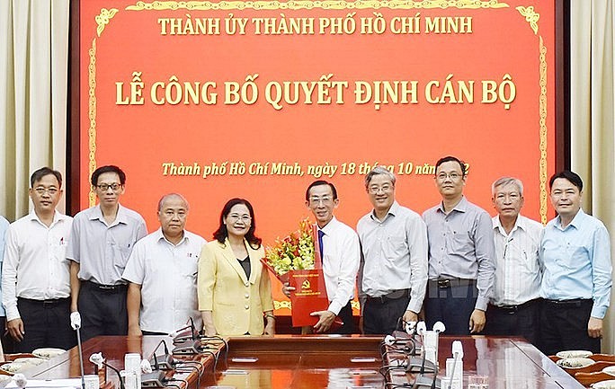 PGS.TS Trần Hoàng Ngân làm Thư ký Bí thư Thành ủy TP. Hồ Chí Minh