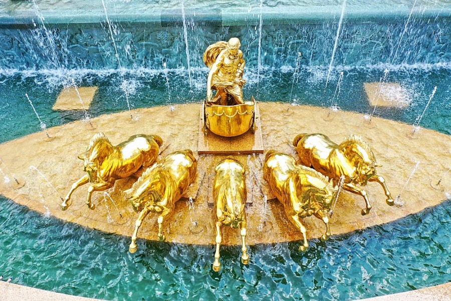 Thác Thần Mặt Trời tại Sun World Ba Na Hills.