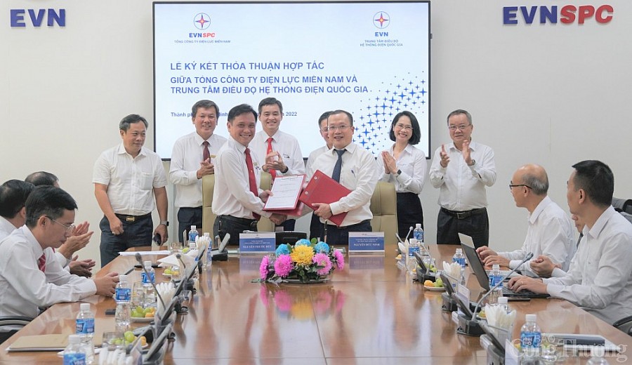 EVNSPC hợp tác với EVNNLDC quản lý và vận hành nguồn năng lượng phân tán tại miền Nam