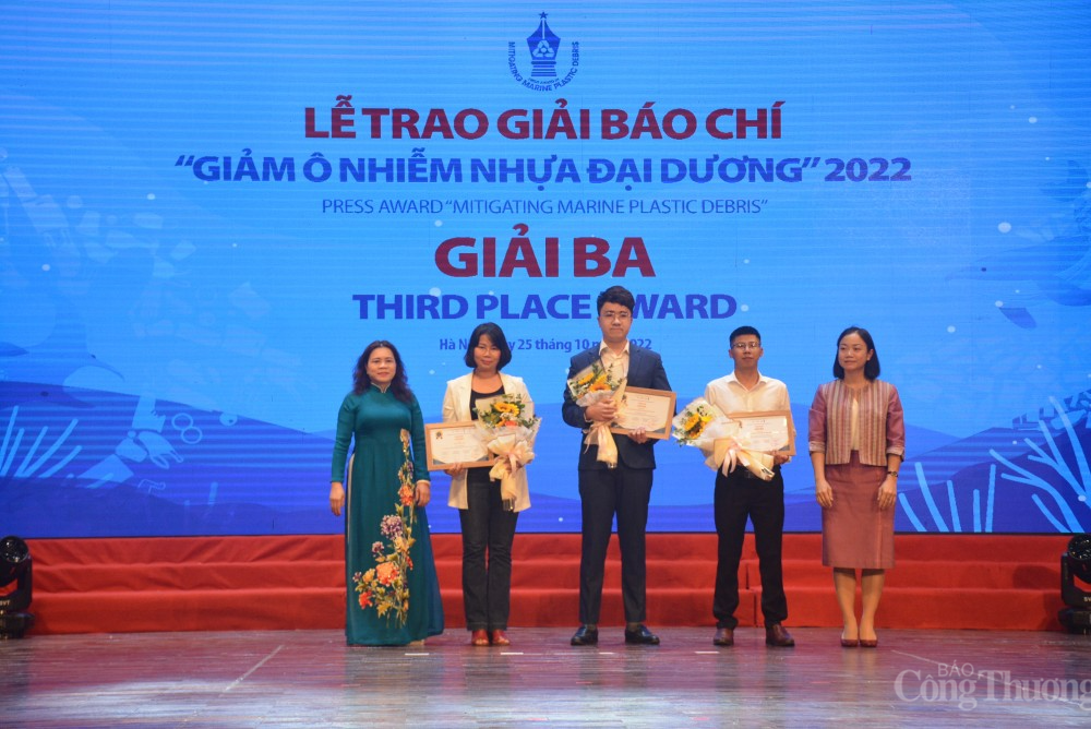 Lễ trao Giải báo chí “Giảm ô nhiễm nhựa đại dương” 2022 và Cuộc thi ảnh khu vực ASEAN