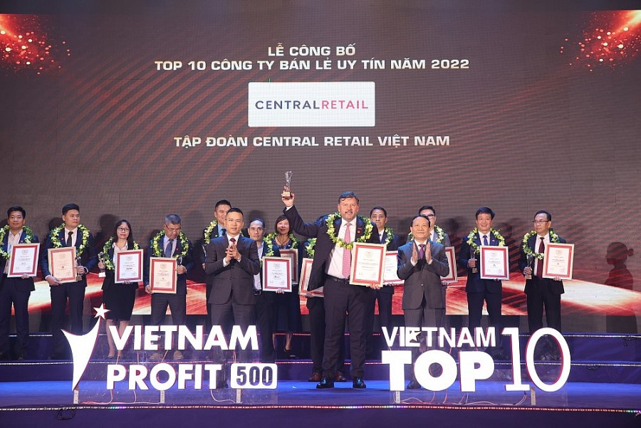 Central Retail quán quân Top 10 Công ty uy tín ngành Bán lẻ năm 2022 Central Retail quán quân Top 10 Công ty uy tín ngành Bán lẻ năm 2022