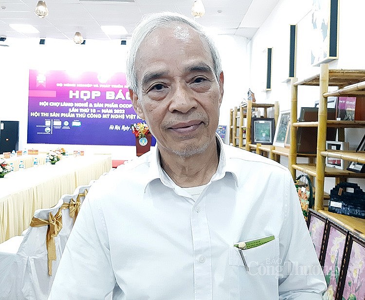 Chuyên gia thủ công mỹ nghệ Vũ Huy Thiều Chuyên gia thủ công mỹ nghệ Vũ Huy Thiều