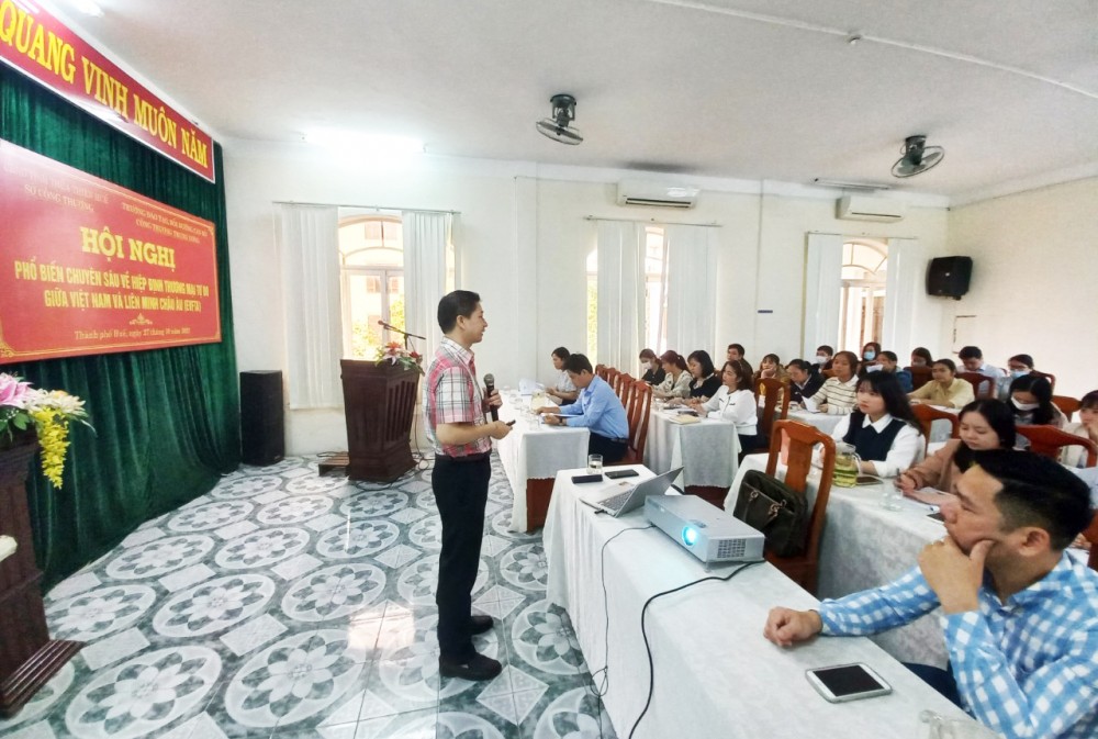 Thừa Thiên Huế: Phổ biến hạn ngạch thuế quan, quy tắc xuất xứ trong EVFTA