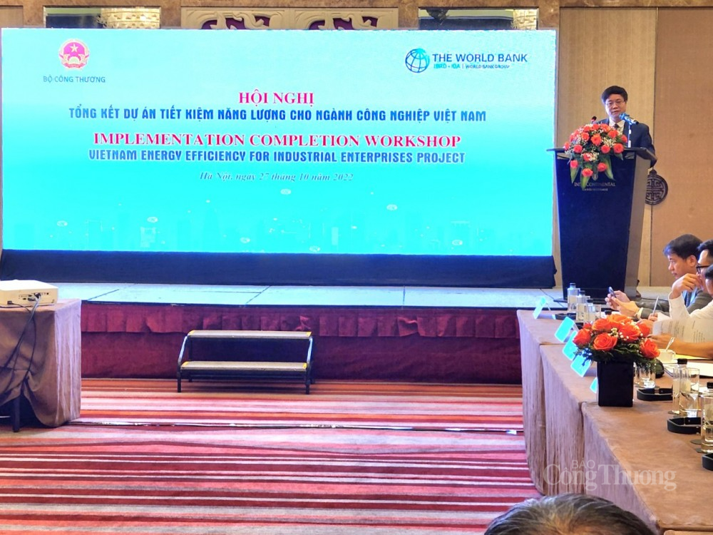 Dự án “Tiết kiệm năng lượng cho ngành công nghiệp Việt Nam”: Giảm phát thải gần 1 triệu tấn CO2 mỗi năm Dự án “Tiết kiệm năng lượng cho ngành công nghiệp Việt Nam”: Giảm phát thải gần 1 triệu tấn CO2 mỗi năm