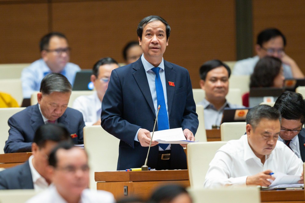 Bộ trưởng Bộ Giáo dục và Đào tạo Nguyễn Kim Sơn Bộ trưởng Bộ Giáo dục và Đào tạo Nguyễn Kim Sơn