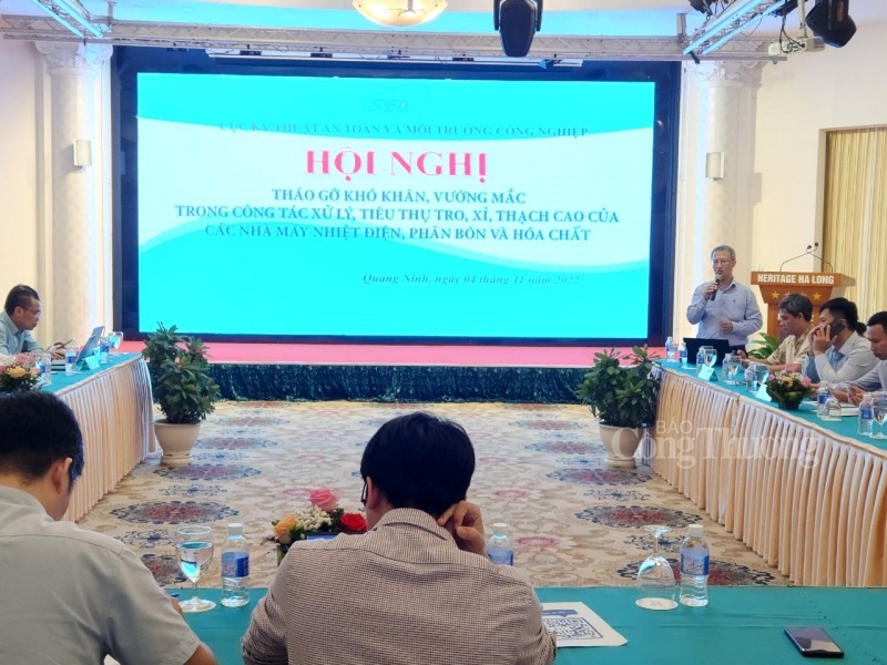 Thiếu định mức kinh tế kỹ thuật: Doanh nghiệp gặp khó trong tiêu thụ tro xỉ, thạch cao Thiếu định mức kinh tế kỹ thuật: Doanh nghiệp gặp khó trong tiêu thụ tro xỉ, thạch cao