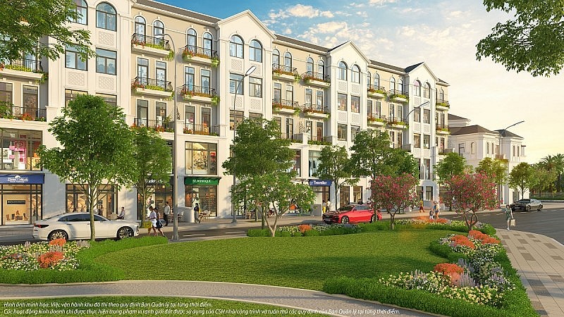 Nhà phố The Manhattan nằm ngay tại vị trí sầm uất bậc nhất dự án Vinhomes Grand Park